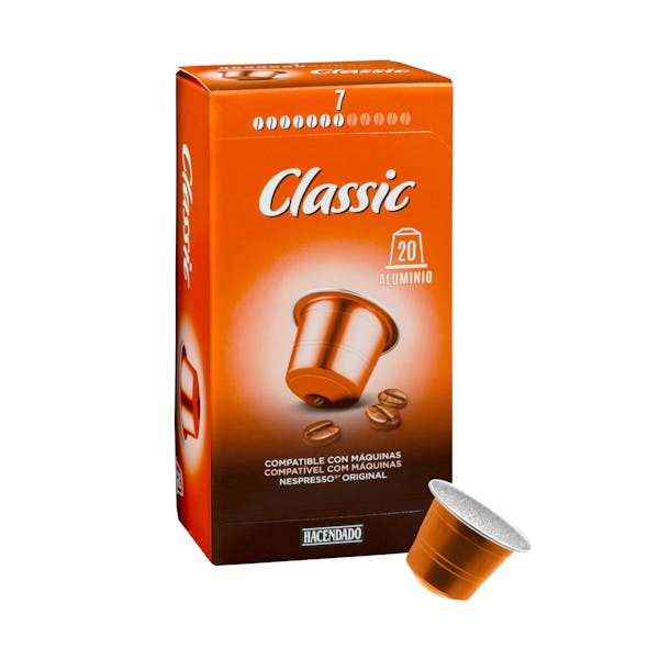 Imagen de Café en cápsula espresso Hacendado