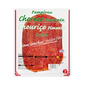 Chorizo extra pimienta Hacendado finas lonchas