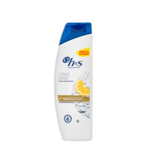 Imagen de Champú anticaspa Citrus Fresh H&S cabello graso