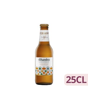 Cerveza lager Alhambra