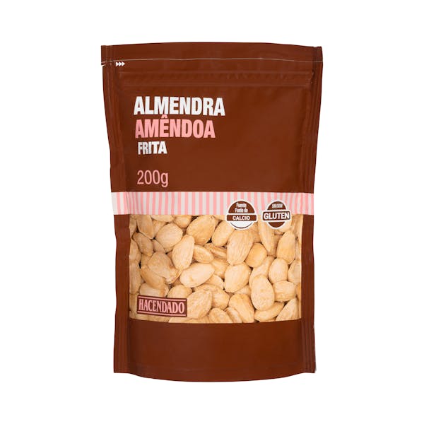 Imagen de Almendra frita y salada Hacendado pelada