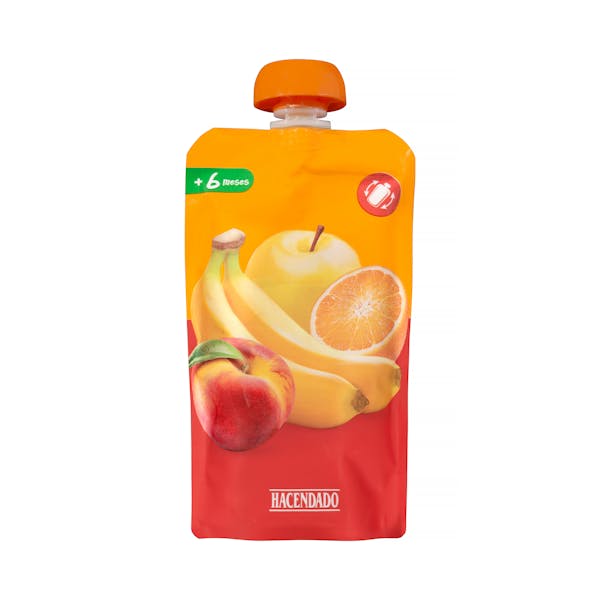 Papilla fruta variada Hacendado +6 meses