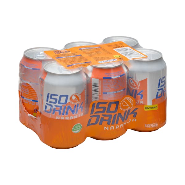 Bebida isotónica de naranja Iso drink