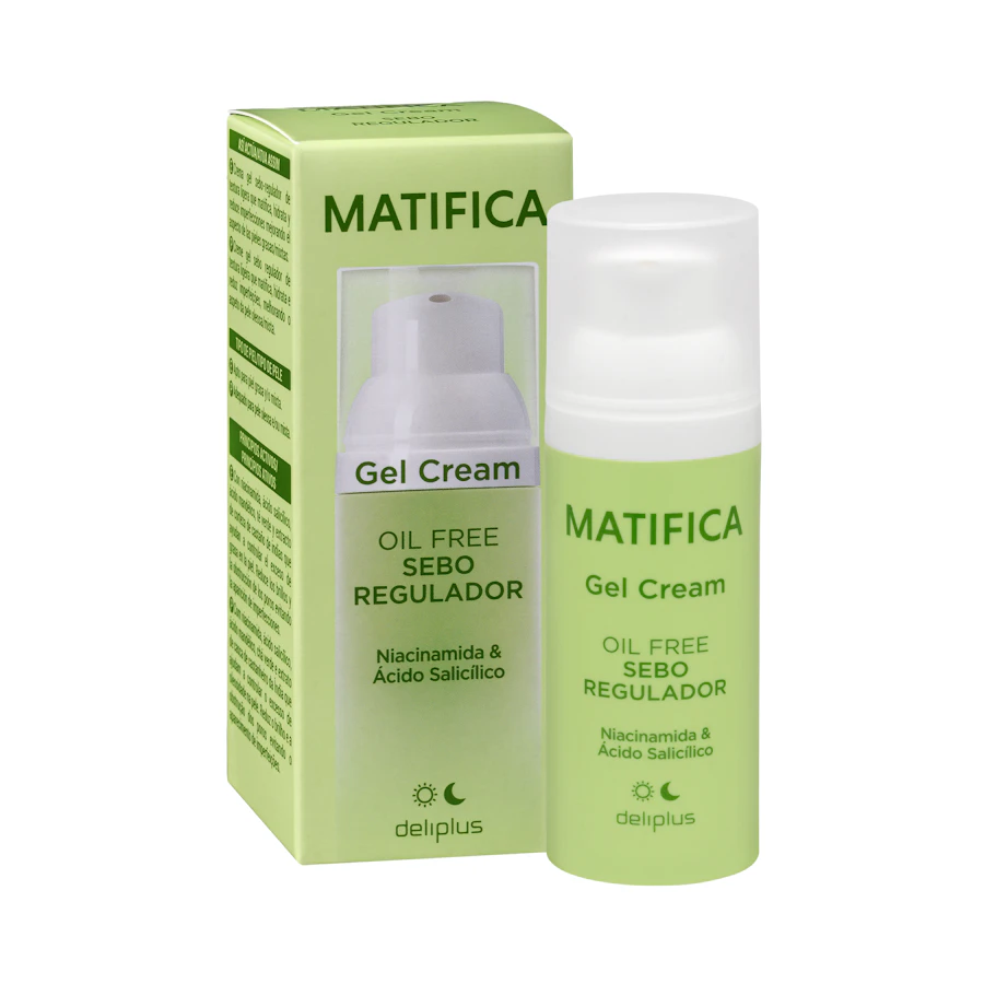 Gel facial sebo-regulador Deliplus Matifica – Mercadona – صورة المنتج