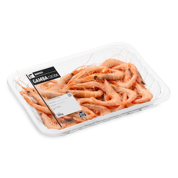 Gamba cocida