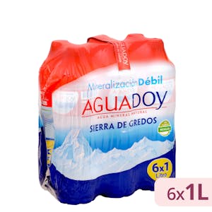 Agua mineral mediana Aguadoy