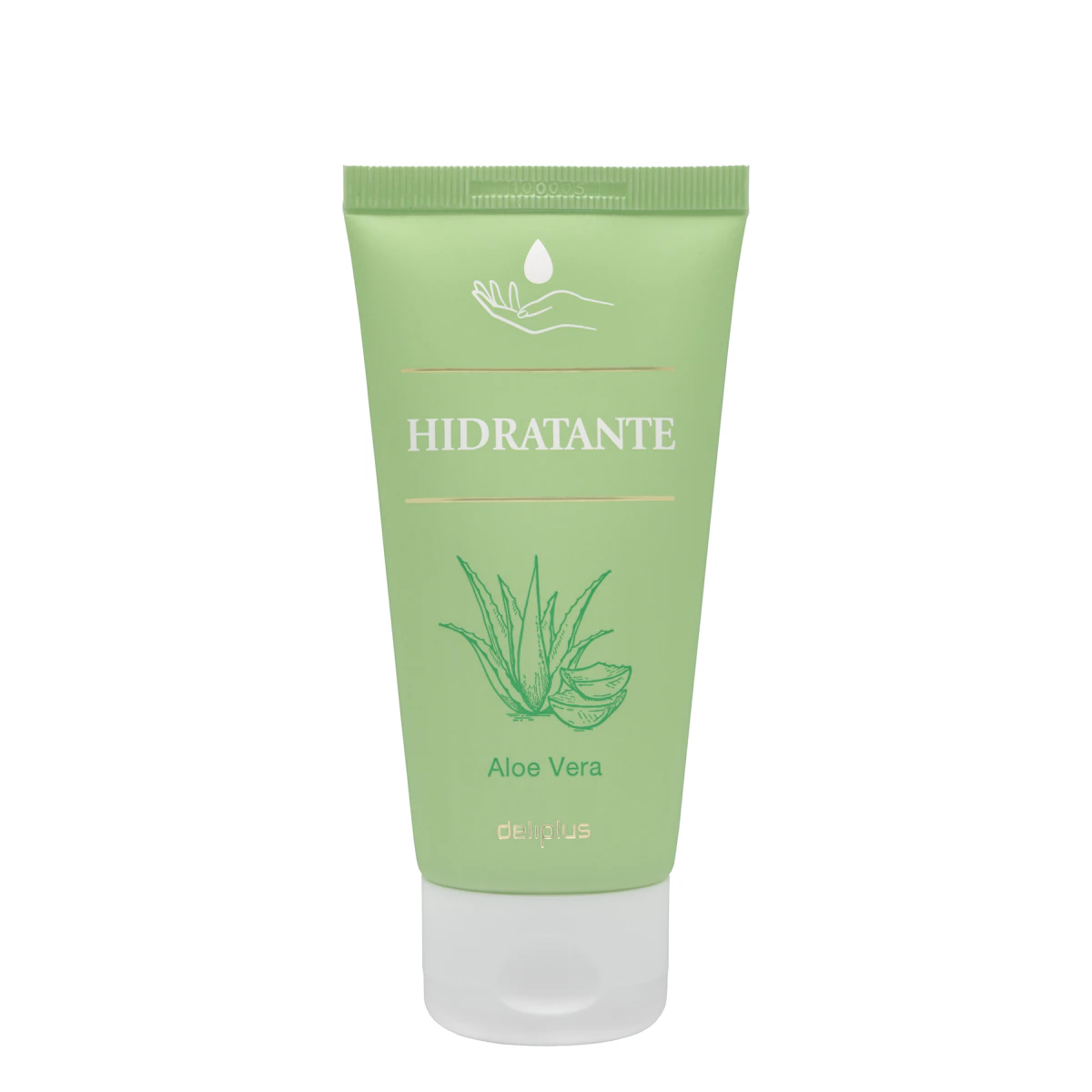 Crema de manos hidratante con aloe vera Deliplus – Mercadona – صورة إعلانية للمنتج