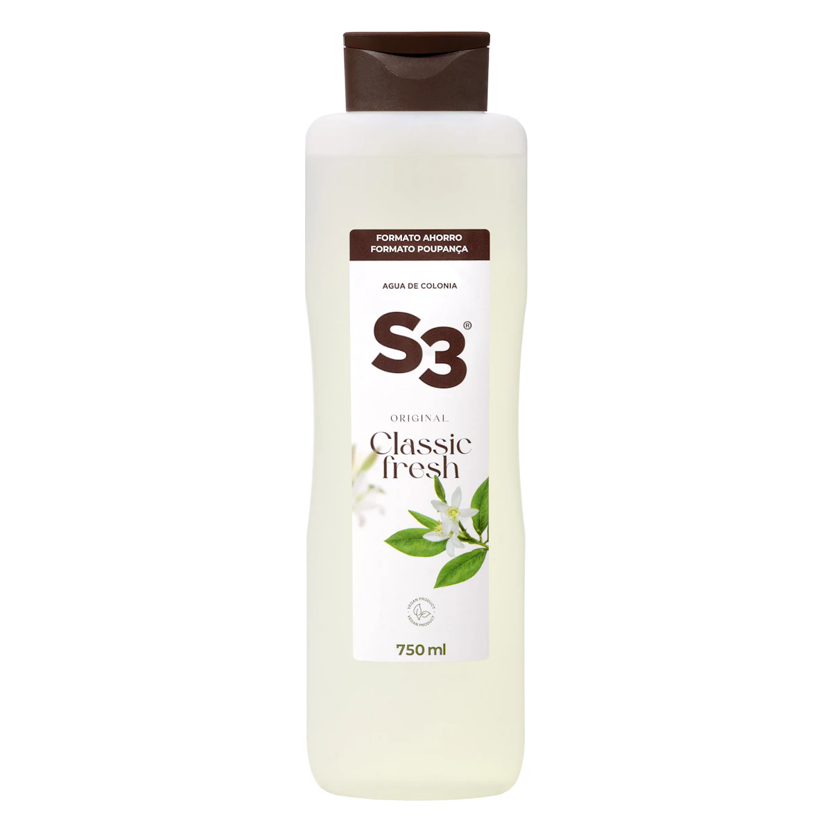 Agua de colonia S3 Classic fresh – Mercadona – صورة إعلانية للمنتج