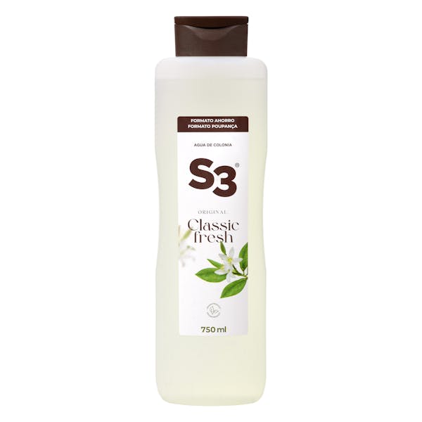 Agua de colonia S3 Classic fresh