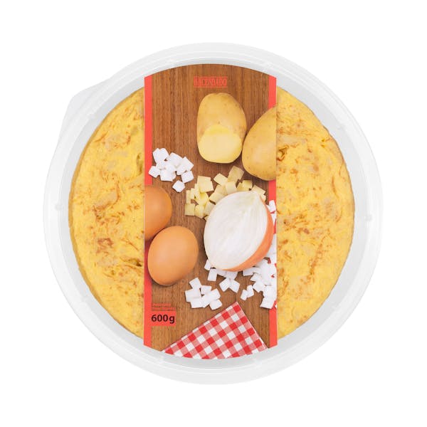 Tortilla de patata y cebolla Hacendado Mercadona compra online