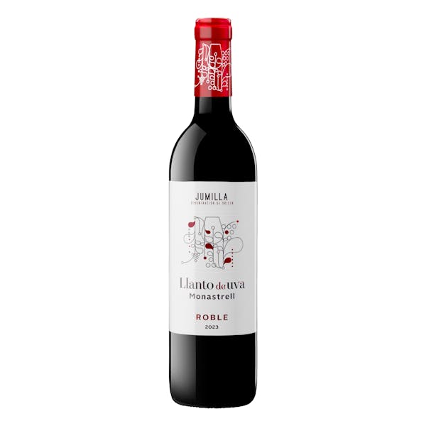 Vino tinto D.O Jumilla Llanto de uva Monastrell roble