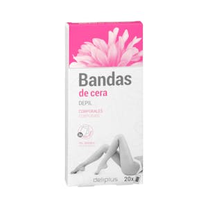 Wax strips for sensitive skin Deliplus
