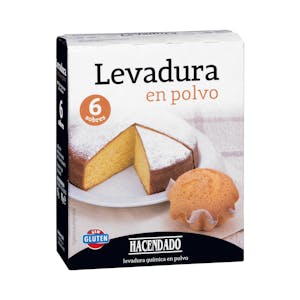 Levadura en polvo Hacendado