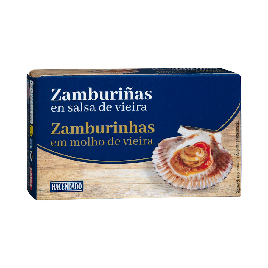 Zamburiñas en salsa de vieira Hacendado – Mercadona – صورة المنتج