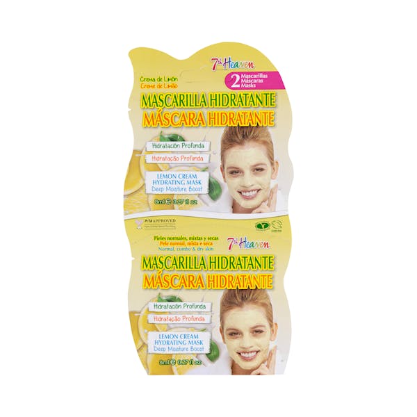 Mascarilla facial hidratante crema de limón Montagne Jeunesse para todo tipo de pieles