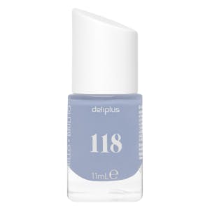 Laca de uñas alto brillo Deliplus 118 azul