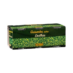 Guisantes extra Hacendado