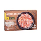 Gamba blanca pequeña Hacendado congelada