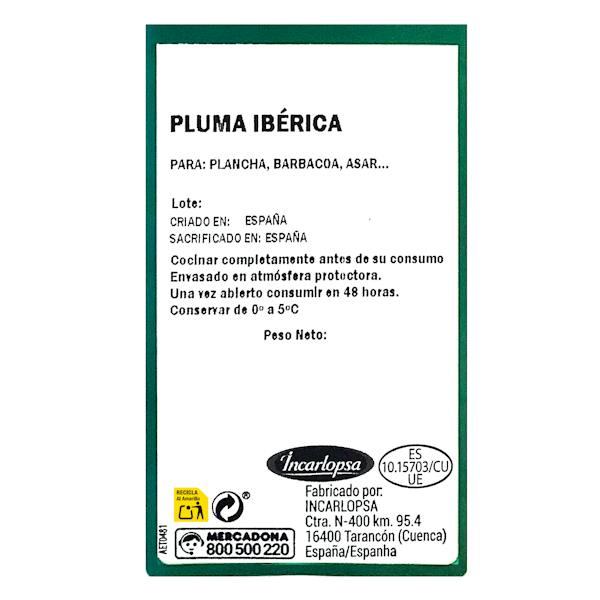 Etiqueta / ingredientes