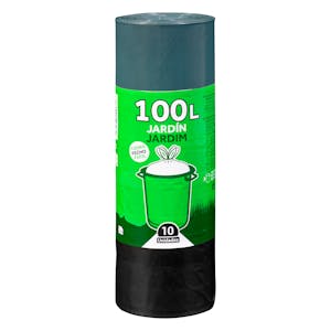 Bolsa de basura jardín Bosque Verde 100L cubo industrial