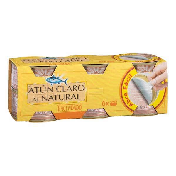 Imagen de Atún claro al natural Hacendado