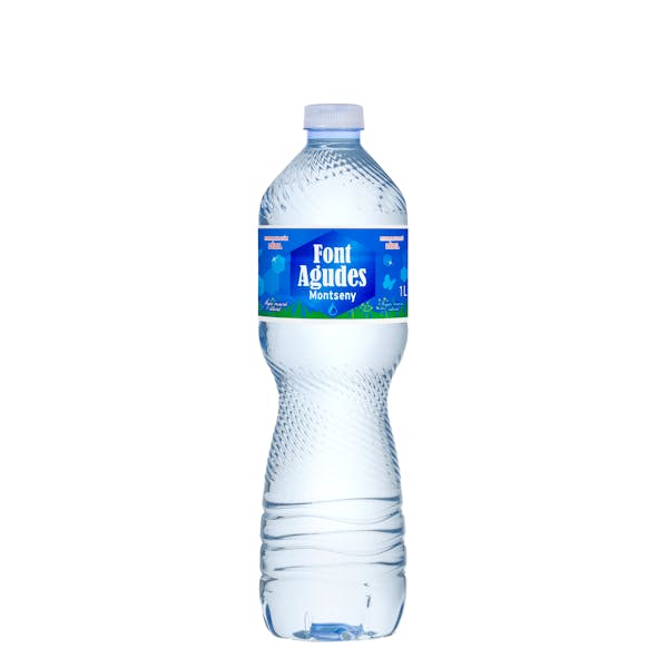 Agua mineral mediana Font Agudes