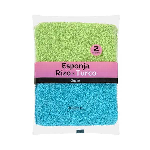 Esponja de baño rizo suave Deliplus | Mercadona compra online