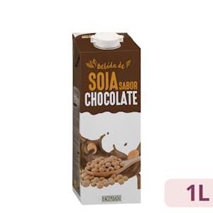 Bebida de soja con chocolate Hacendado