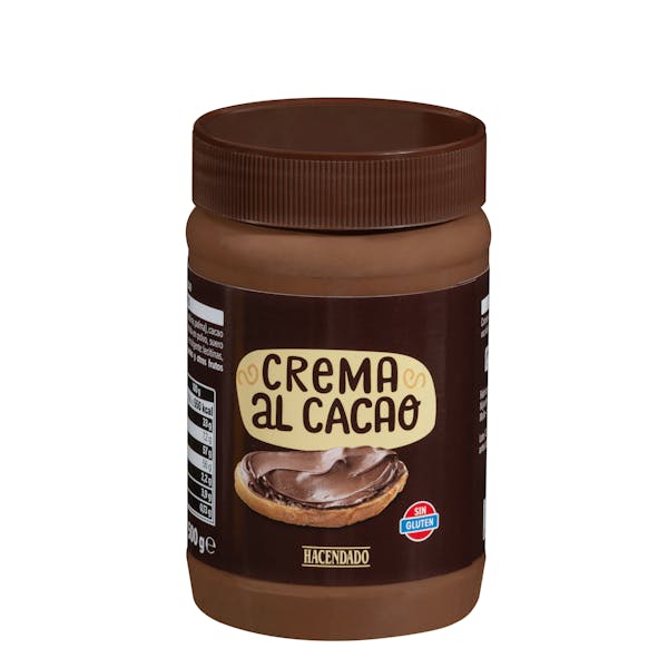 Imagen de Crema al cacao con avellanas Hacendado