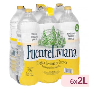 Agua mineral grande Liviana