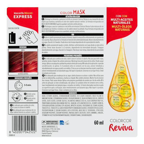 Etiqueta / ingredientes