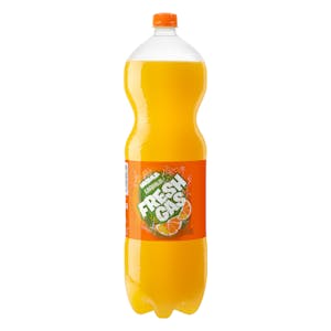 Refresco de naranja Hacendado fresh gas