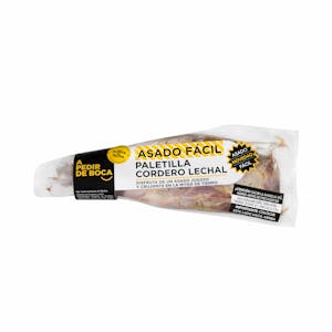 Paletilla de cordero lechal asado fácil