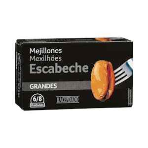 Large Pickled Mussels Hacendado