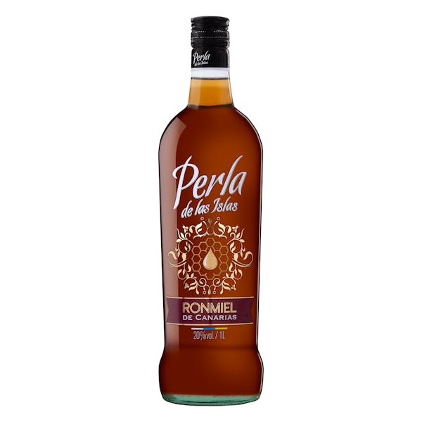 Licor ronmiel Perla de las Islas