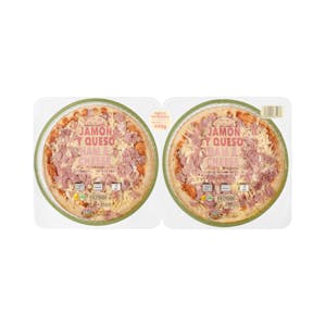 Pizza jamón y queso Hacendado