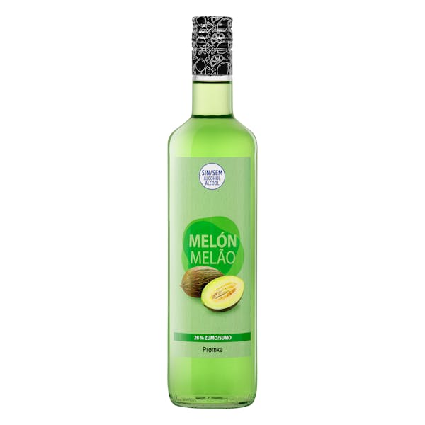 Licor melón sin alcohol Pi.omka