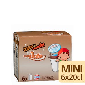 Preparado lácteo con cacao y cereales +1 año