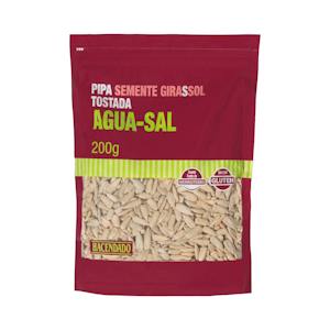 Pipas girasol tostadas Hacendado peladas aguasal