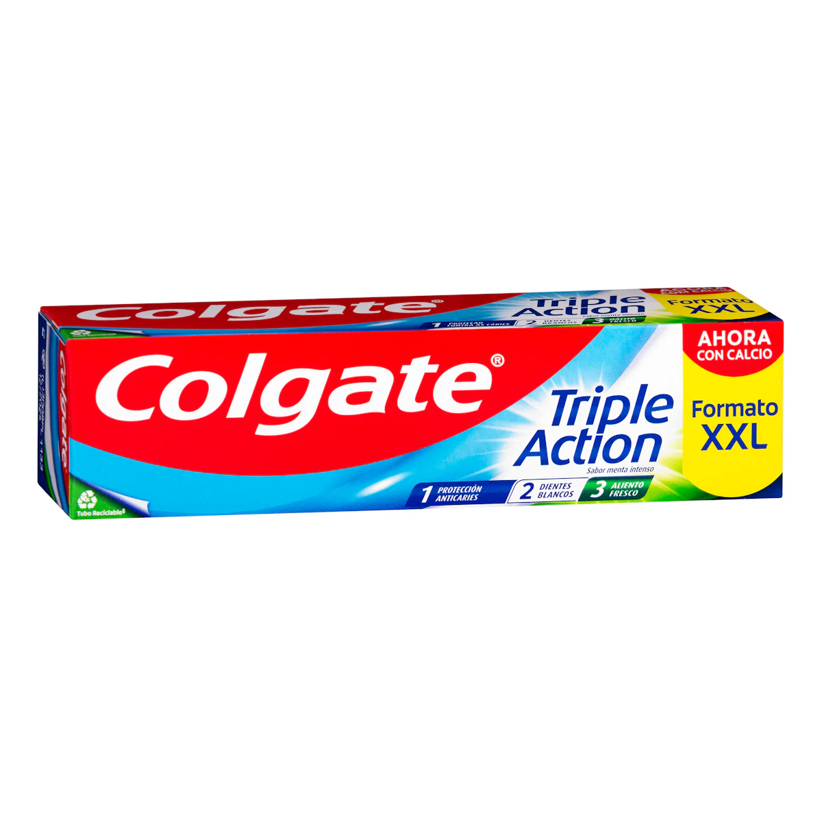 Dentífrico Triple Acción Colgate menta intensa – Mercadona – صورة إعلانية للمنتج
