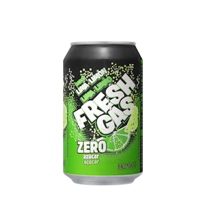 Refresco lima limón Hacendado zero azúcar fresh gas