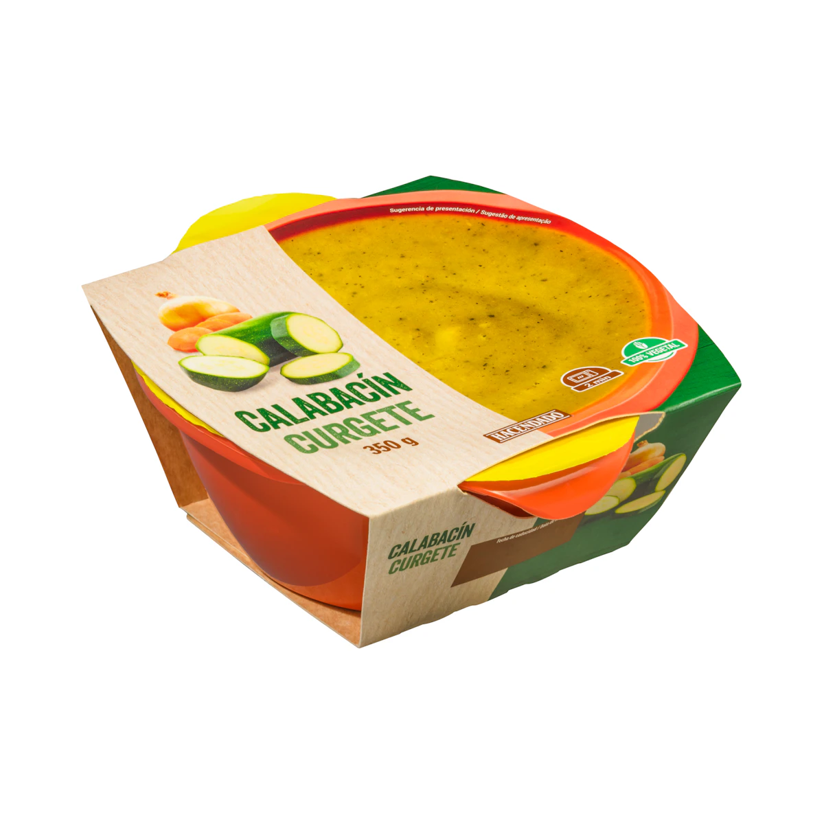 Crema de calabacín Hacendado – Mercadona – صورة إعلانية للمنتج