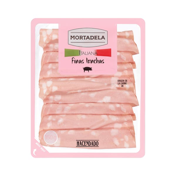 Mortadela italiana Hacendado finas lonchas Mercadona compra online