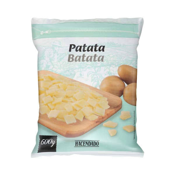 Imagen de Patatas troceadas Hacendado ultracongeladas