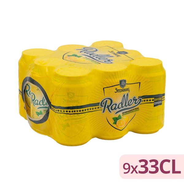 Imagen de Cerveza Radler Steinburg con zumo natural de limón