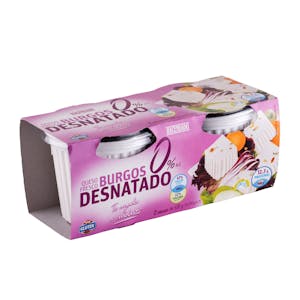 Queso fresco Burgos desnatado 0% m.g de vaca Hacendado