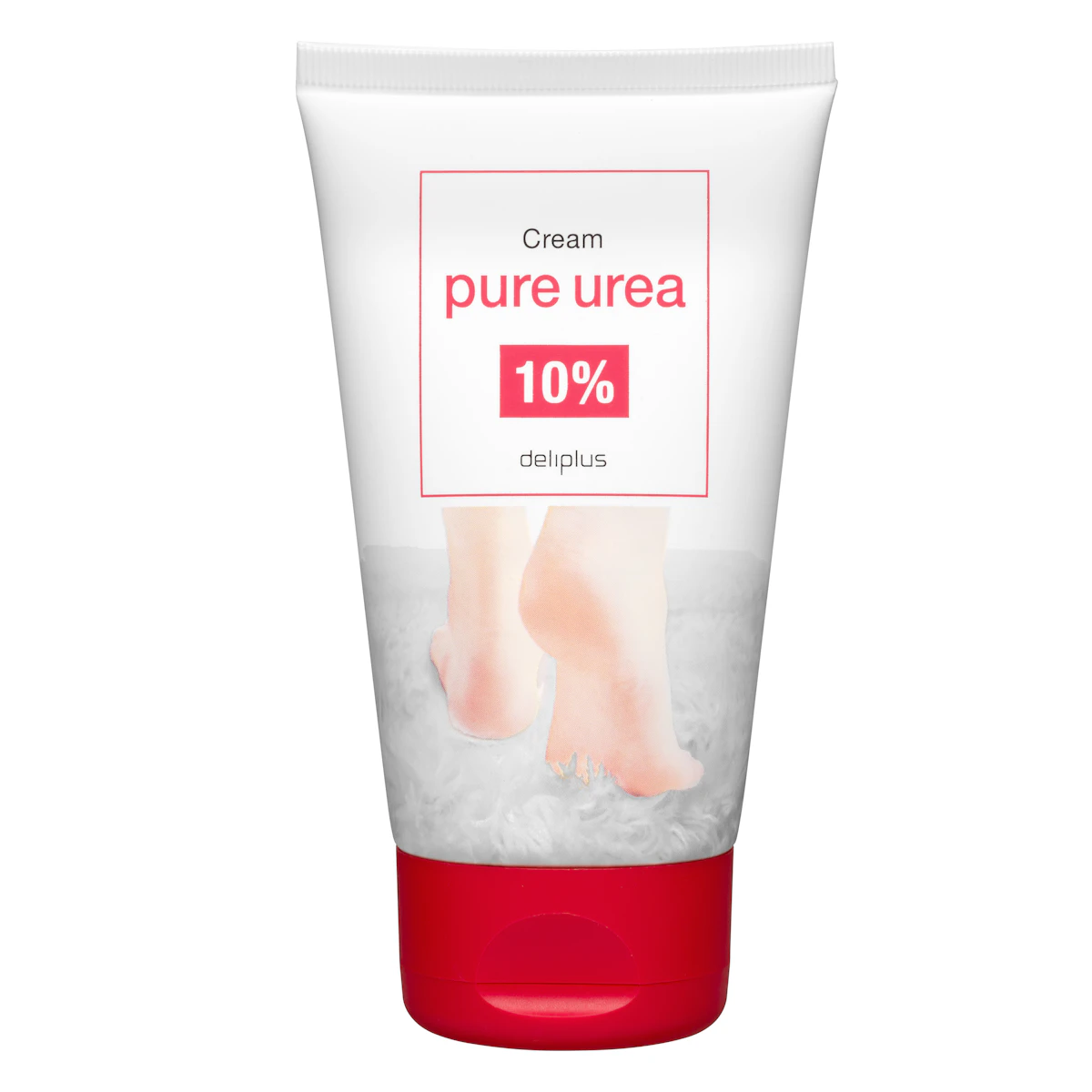 Crema para pies 10% urea pura Deliplus – Mercadona – صورة إعلانية للمنتج