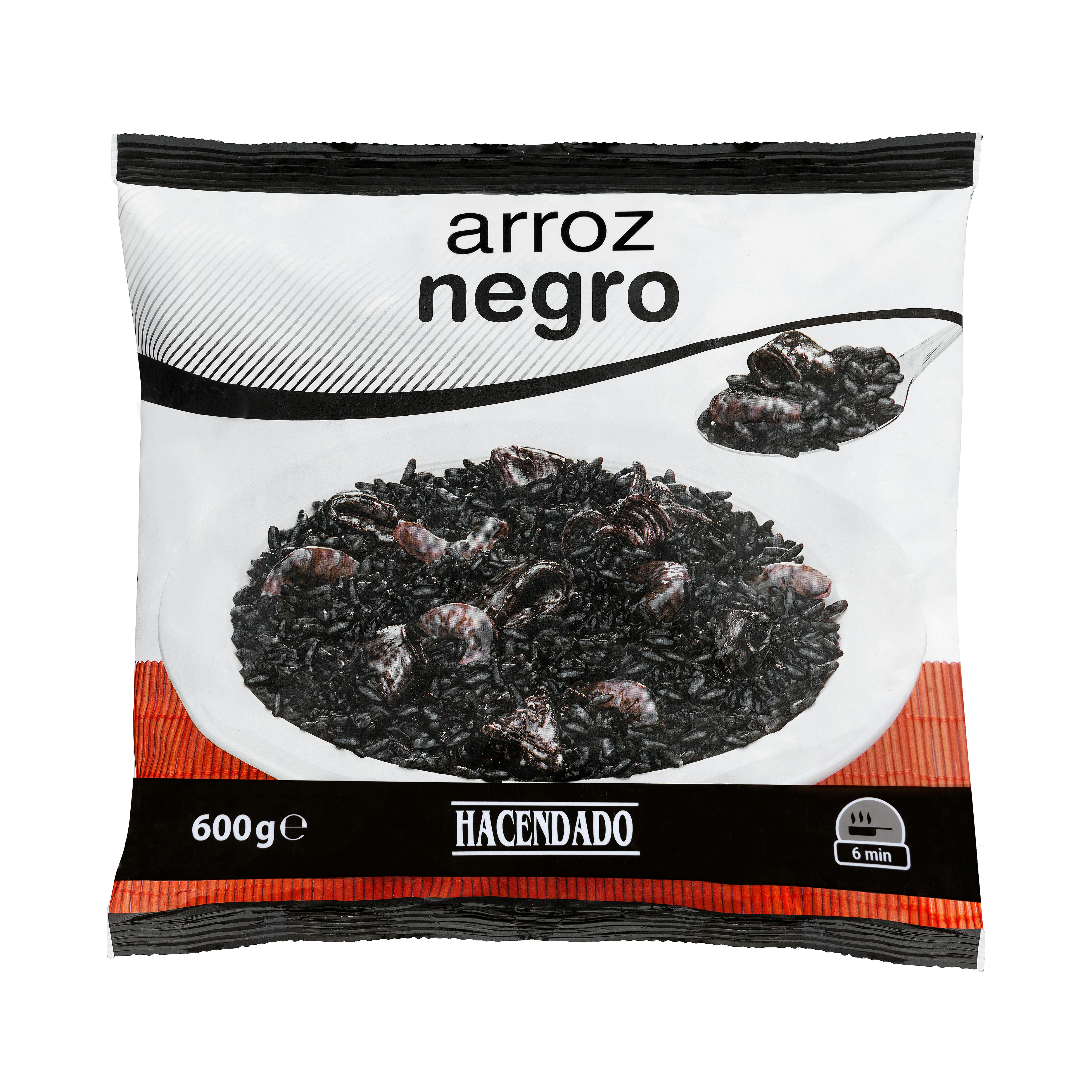 Arroz Negro Hacendado Ultracongelado | Mercadona Compra Online