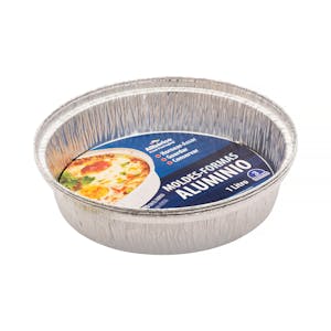 Molde de aluminio redondo 1L Alibérico