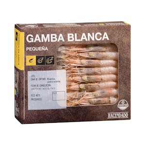 Gamba arrocera pequeña Hacendado congelada